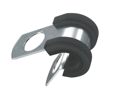 Obejma przew. serii 600, alu/guma (1/4" / 6,4mm)