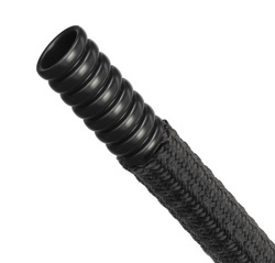 Przewód teflonowy zbrojony kevlarem -20, czarny