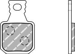 Zestaw klocków hamulcowych Ferodo FBP013FM All-Round