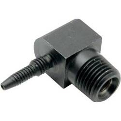 Końcówka 90° 1/8 NPT mmęska   P czarna