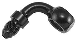 Końcówka (banjo) JIC długa 10mm-03C 90° czarna