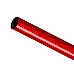 Przewód teflonowy, zbrojony -3 czerwony