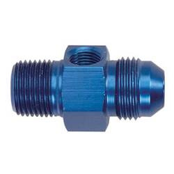 Adapter -08 męs. / 1/4 NPT męs. / 1/8 NPT Hex  żeń