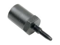 Końcówka 00° 03 żeńska męska  P czarna